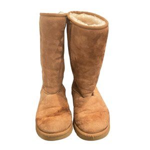 Tall suede authentic uggs